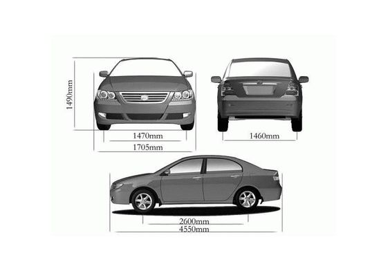 Download drawing Lifan Sedan 2009 in ai pdf png svg formats
